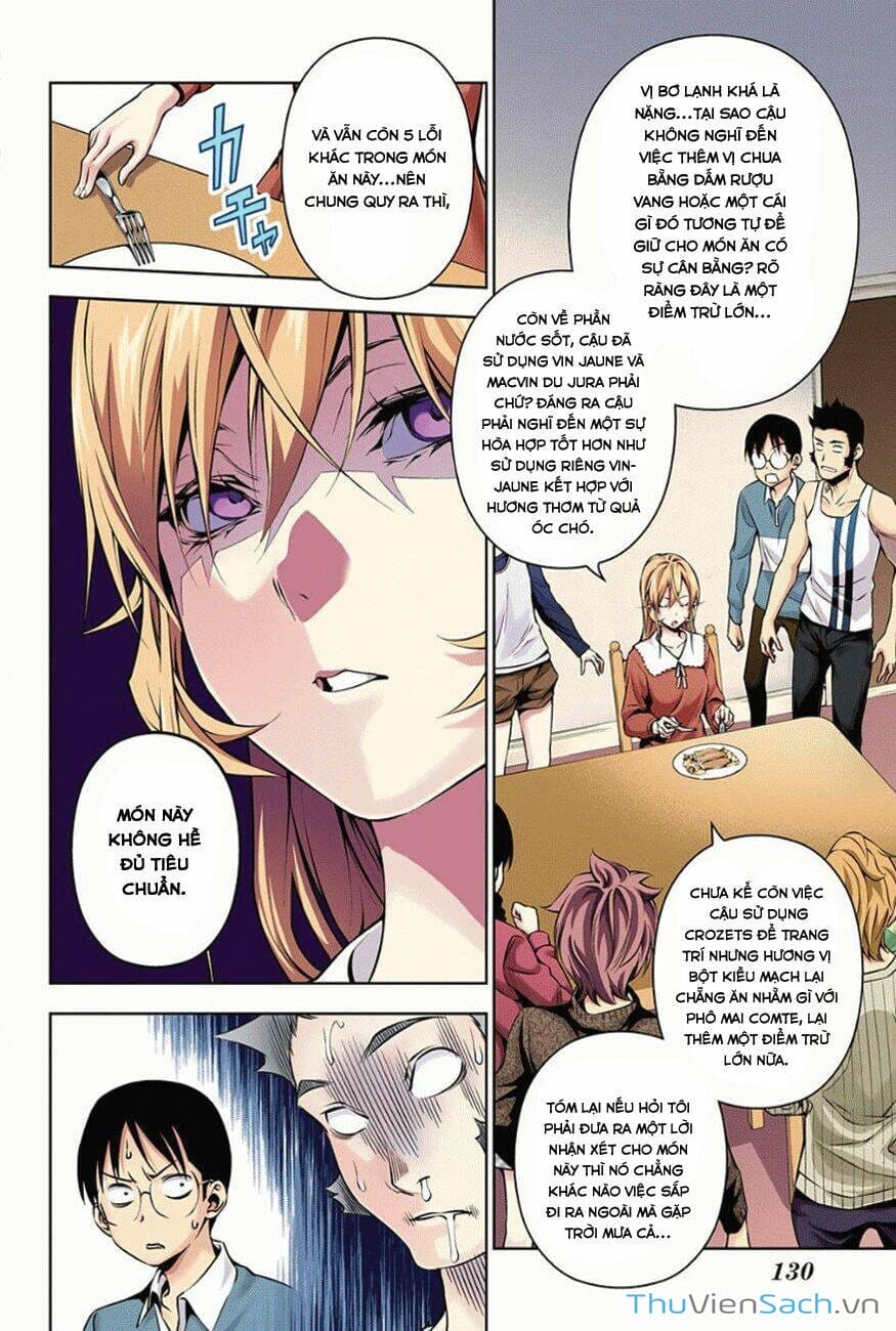 Truyện Tranh Vua Bếp Soma - Cuộc Chiến Ẩm Thực trang 7