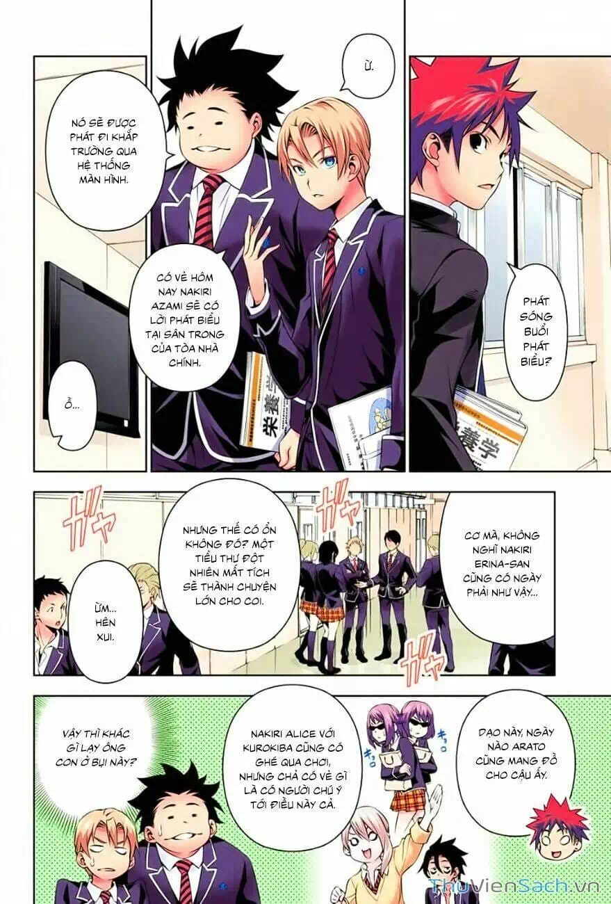 Truyện Tranh Vua Bếp Soma - Cuộc Chiến Ẩm Thực trang 7