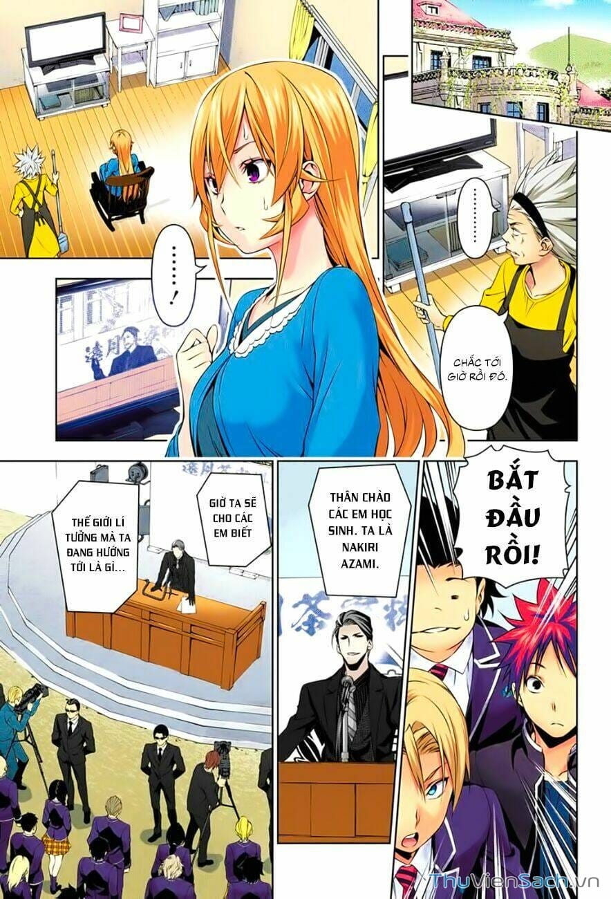 Truyện Tranh Vua Bếp Soma - Cuộc Chiến Ẩm Thực trang 7