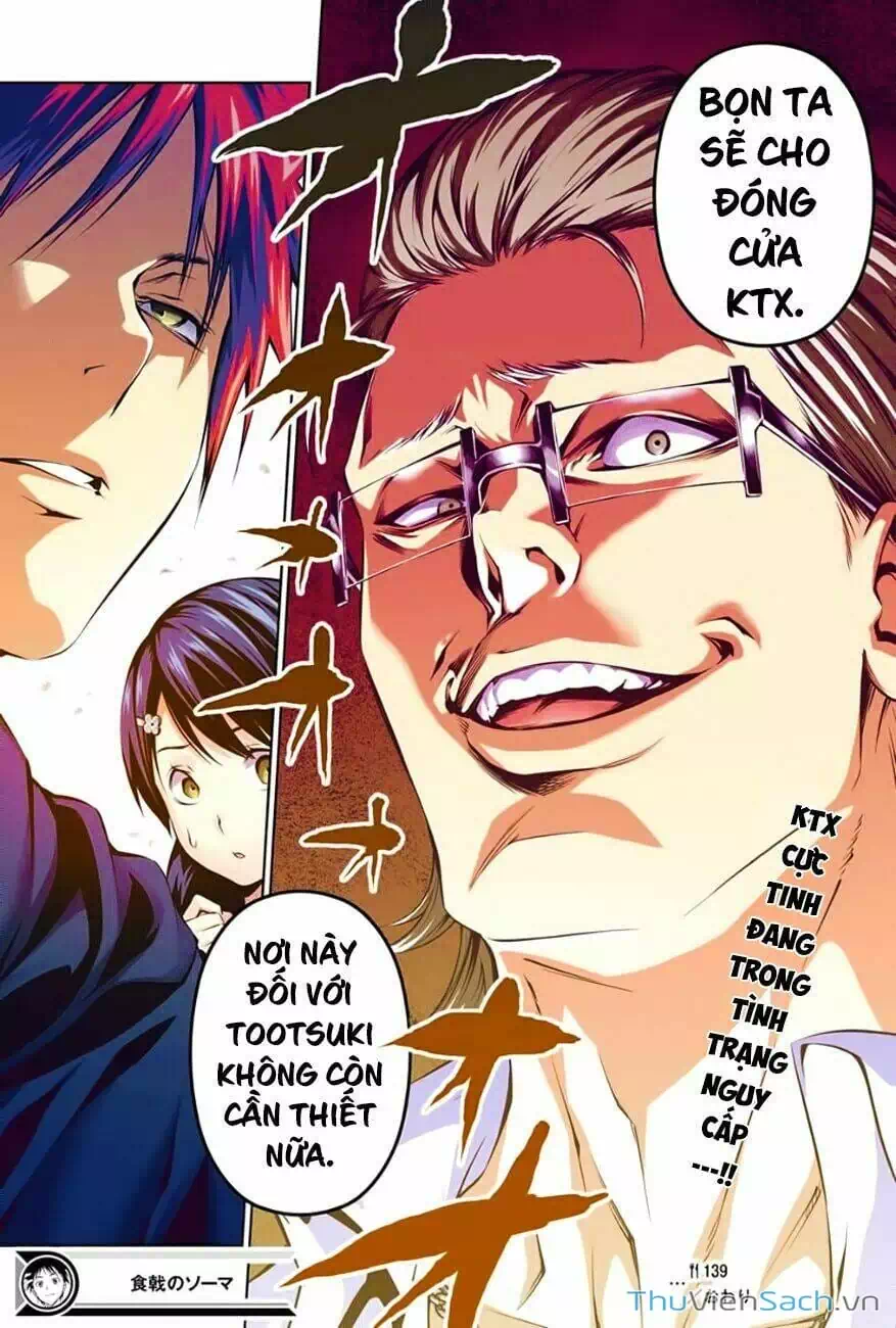 Truyện Tranh Vua Bếp Soma - Cuộc Chiến Ẩm Thực trang 7