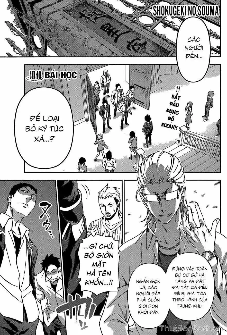 Truyện Tranh Vua Bếp Soma - Cuộc Chiến Ẩm Thực trang 7