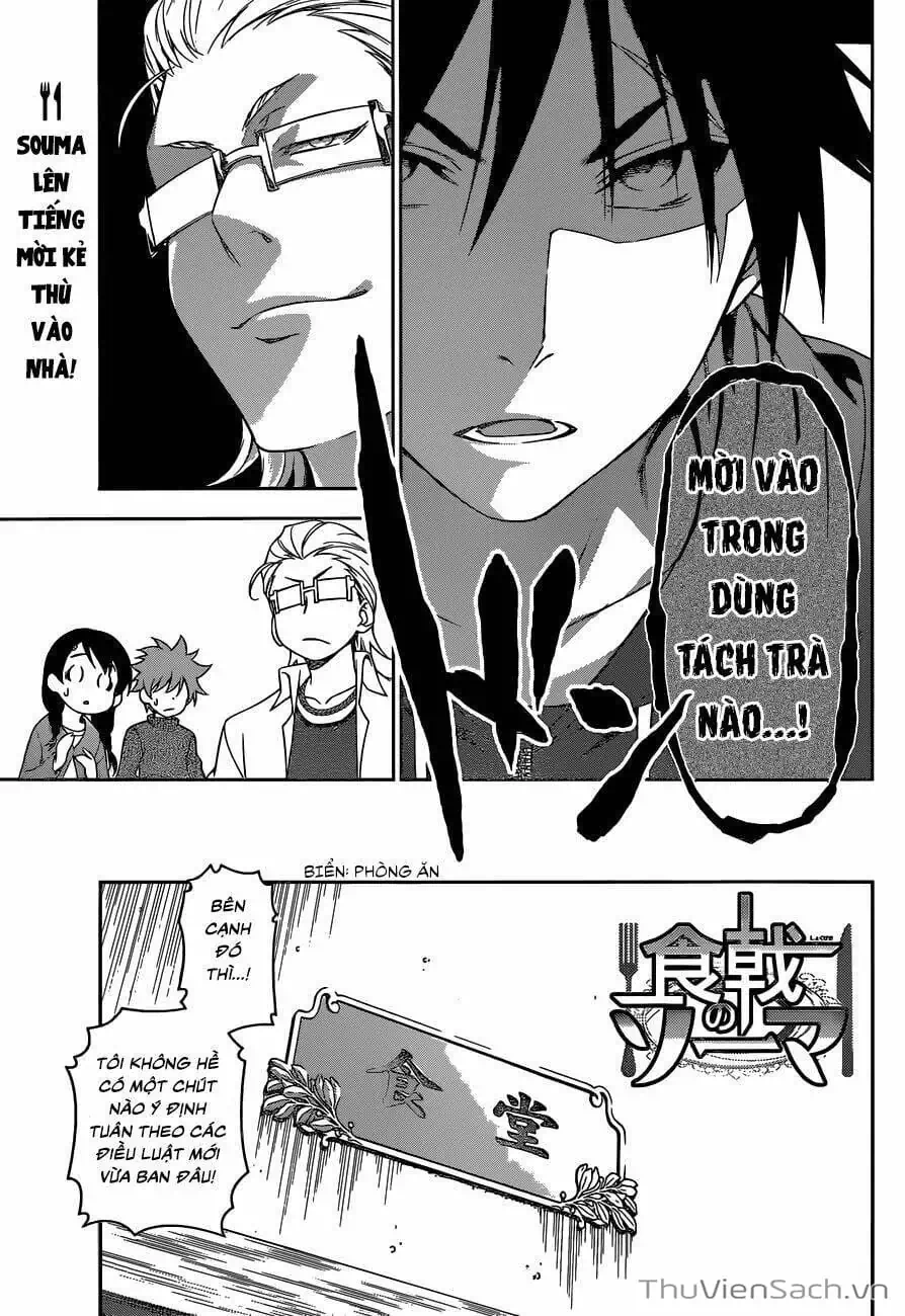 Truyện Tranh Vua Bếp Soma - Cuộc Chiến Ẩm Thực trang 7