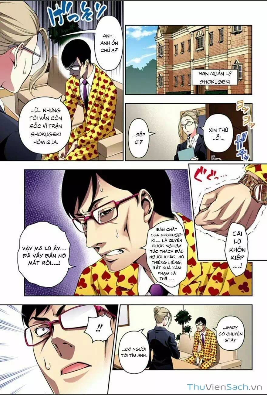 Truyện Tranh Vua Bếp Soma - Cuộc Chiến Ẩm Thực trang 7