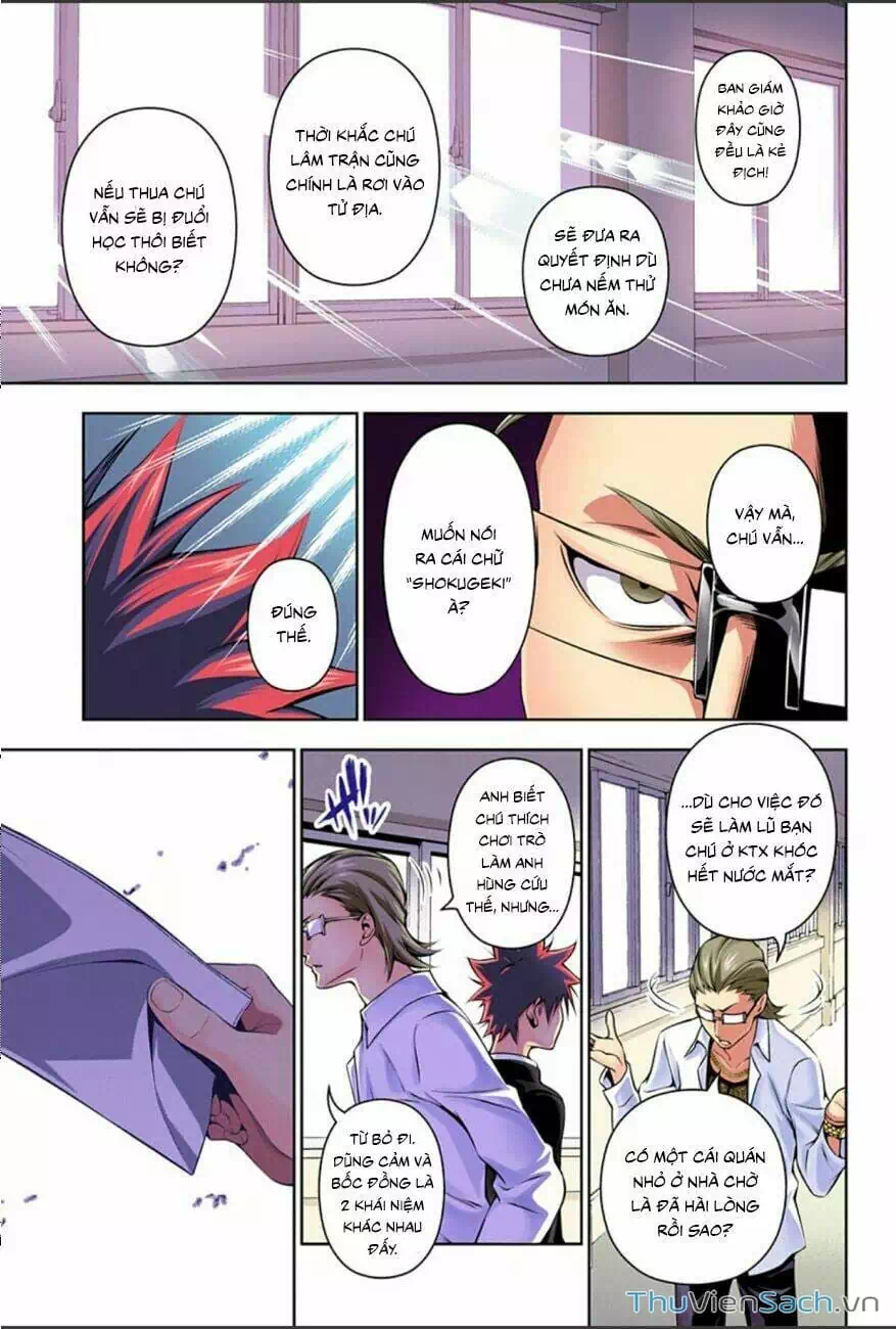 Truyện Tranh Vua Bếp Soma - Cuộc Chiến Ẩm Thực trang 7