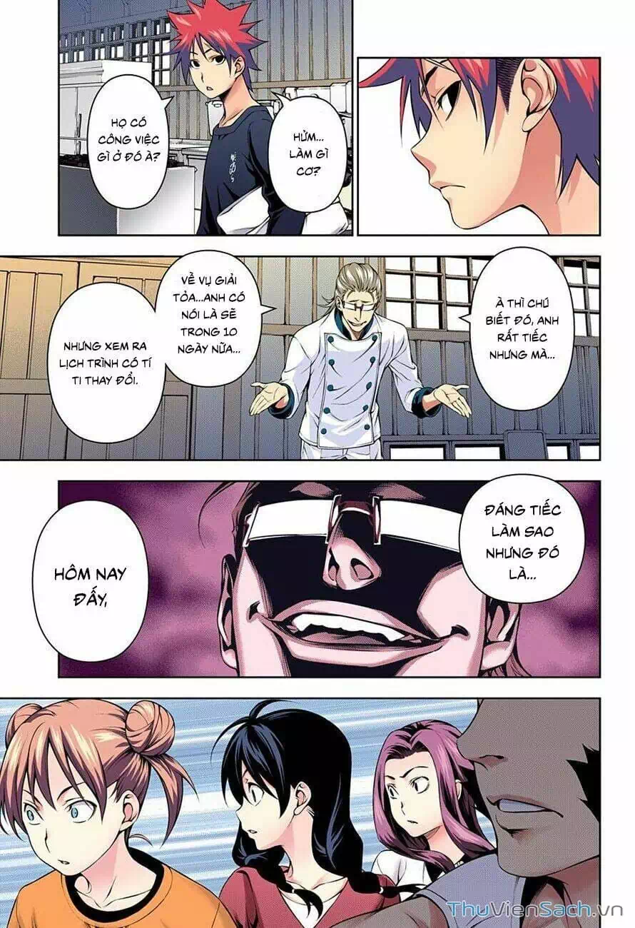 Truyện Tranh Vua Bếp Soma - Cuộc Chiến Ẩm Thực trang 7