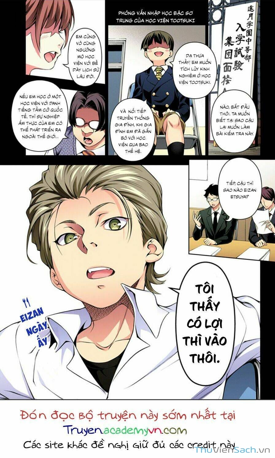 Truyện Tranh Vua Bếp Soma - Cuộc Chiến Ẩm Thực trang 7