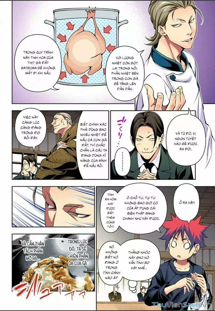 Truyện Tranh Vua Bếp Soma - Cuộc Chiến Ẩm Thực trang 7