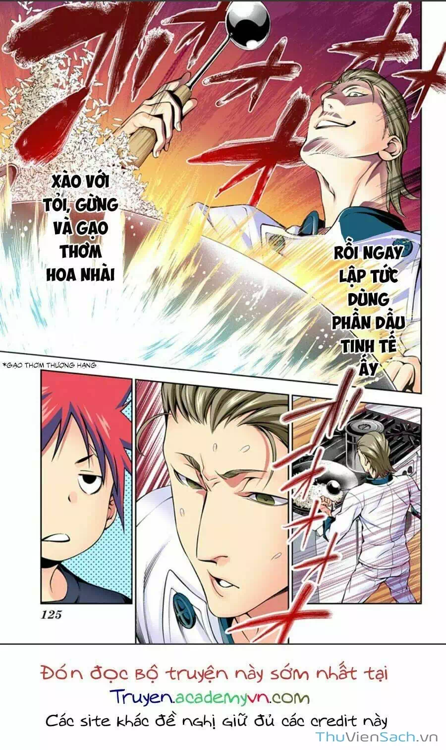 Truyện Tranh Vua Bếp Soma - Cuộc Chiến Ẩm Thực trang 7