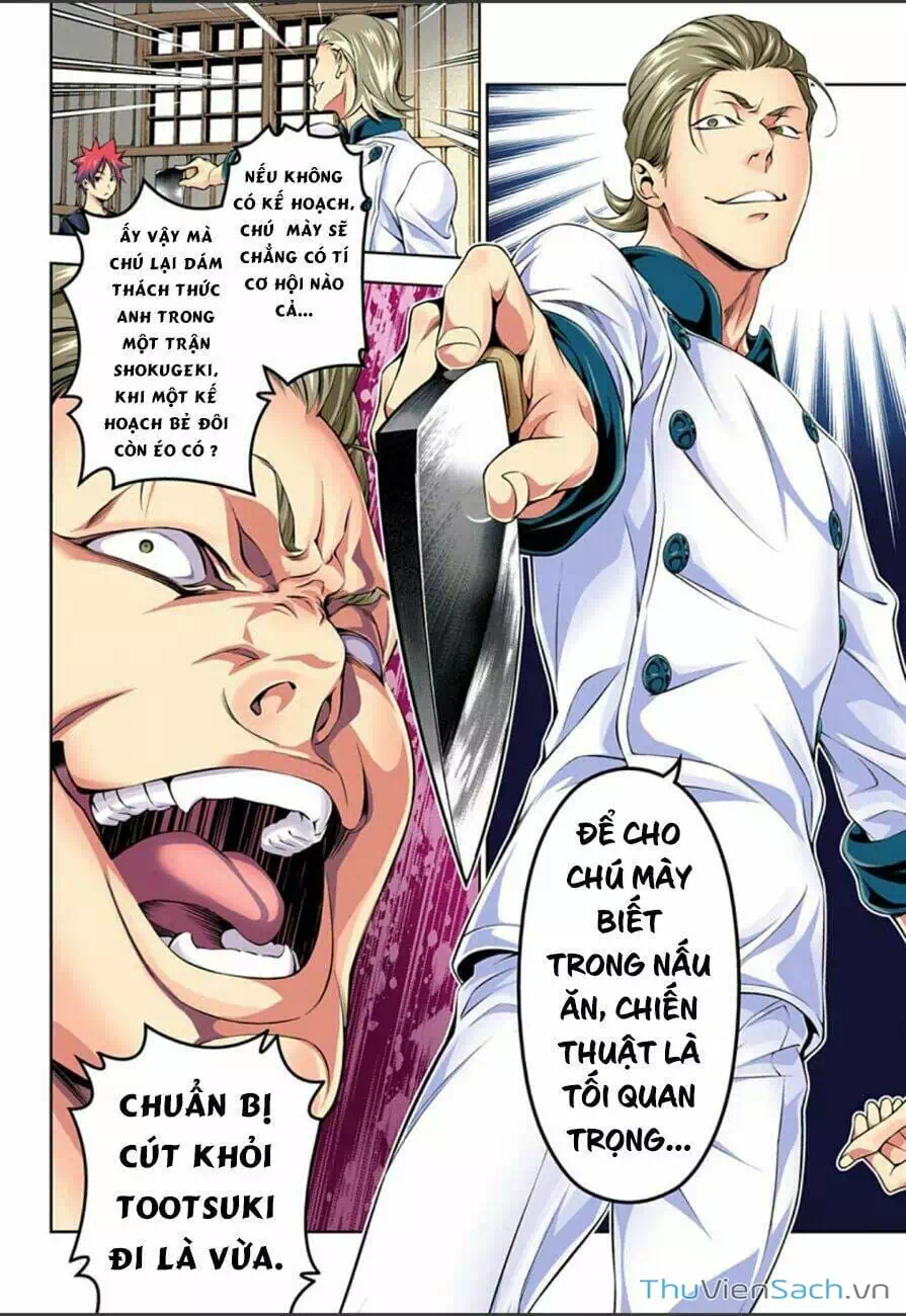 Truyện Tranh Vua Bếp Soma - Cuộc Chiến Ẩm Thực trang 7