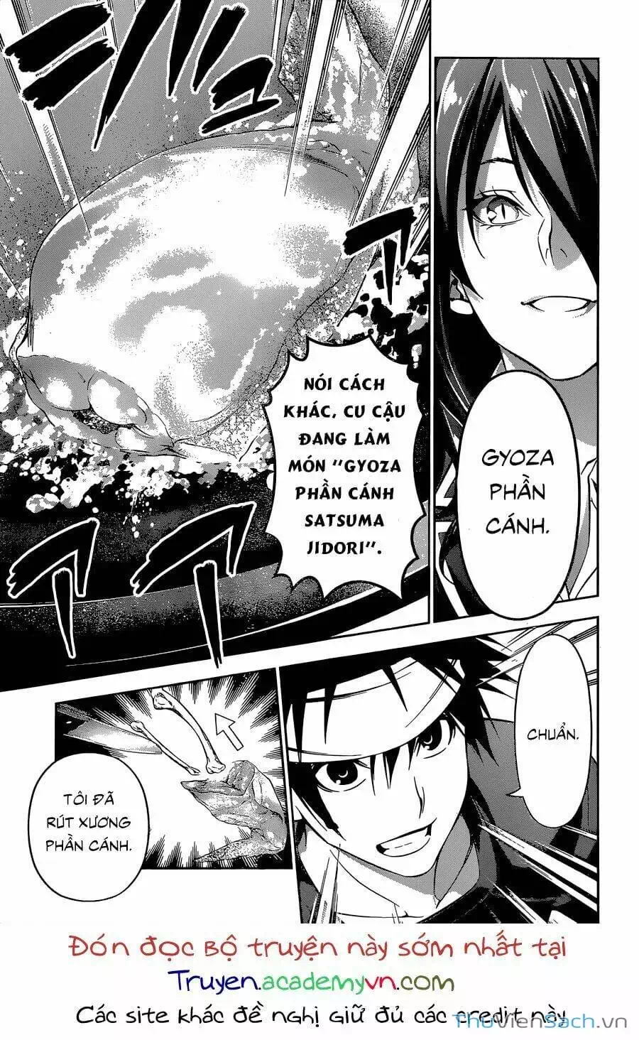 Truyện Tranh Vua Bếp Soma - Cuộc Chiến Ẩm Thực trang 7