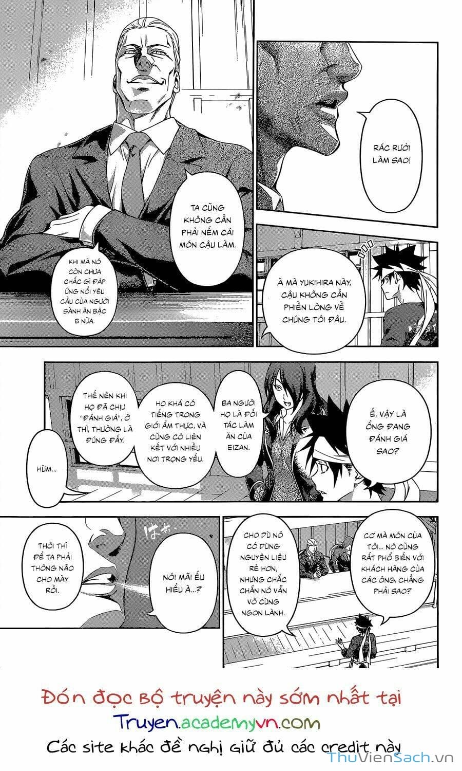 Truyện Tranh Vua Bếp Soma - Cuộc Chiến Ẩm Thực trang 7