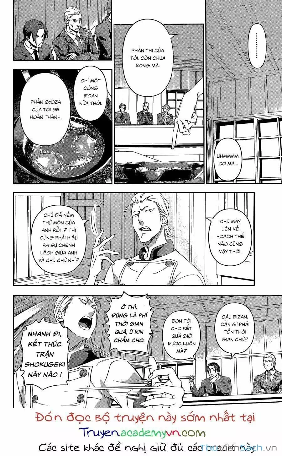 Truyện Tranh Vua Bếp Soma - Cuộc Chiến Ẩm Thực trang 7