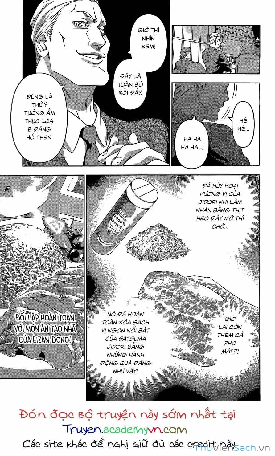 Truyện Tranh Vua Bếp Soma - Cuộc Chiến Ẩm Thực trang 7
