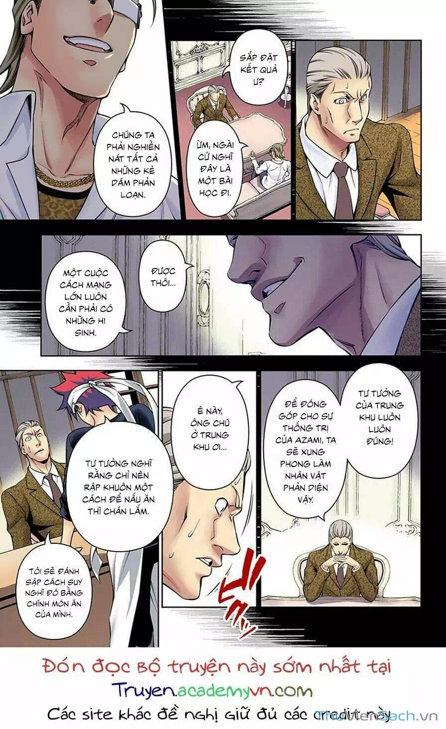 Truyện Tranh Vua Bếp Soma - Cuộc Chiến Ẩm Thực trang 7