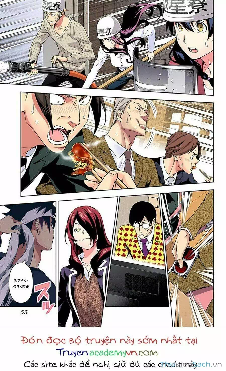 Truyện Tranh Vua Bếp Soma - Cuộc Chiến Ẩm Thực trang 7