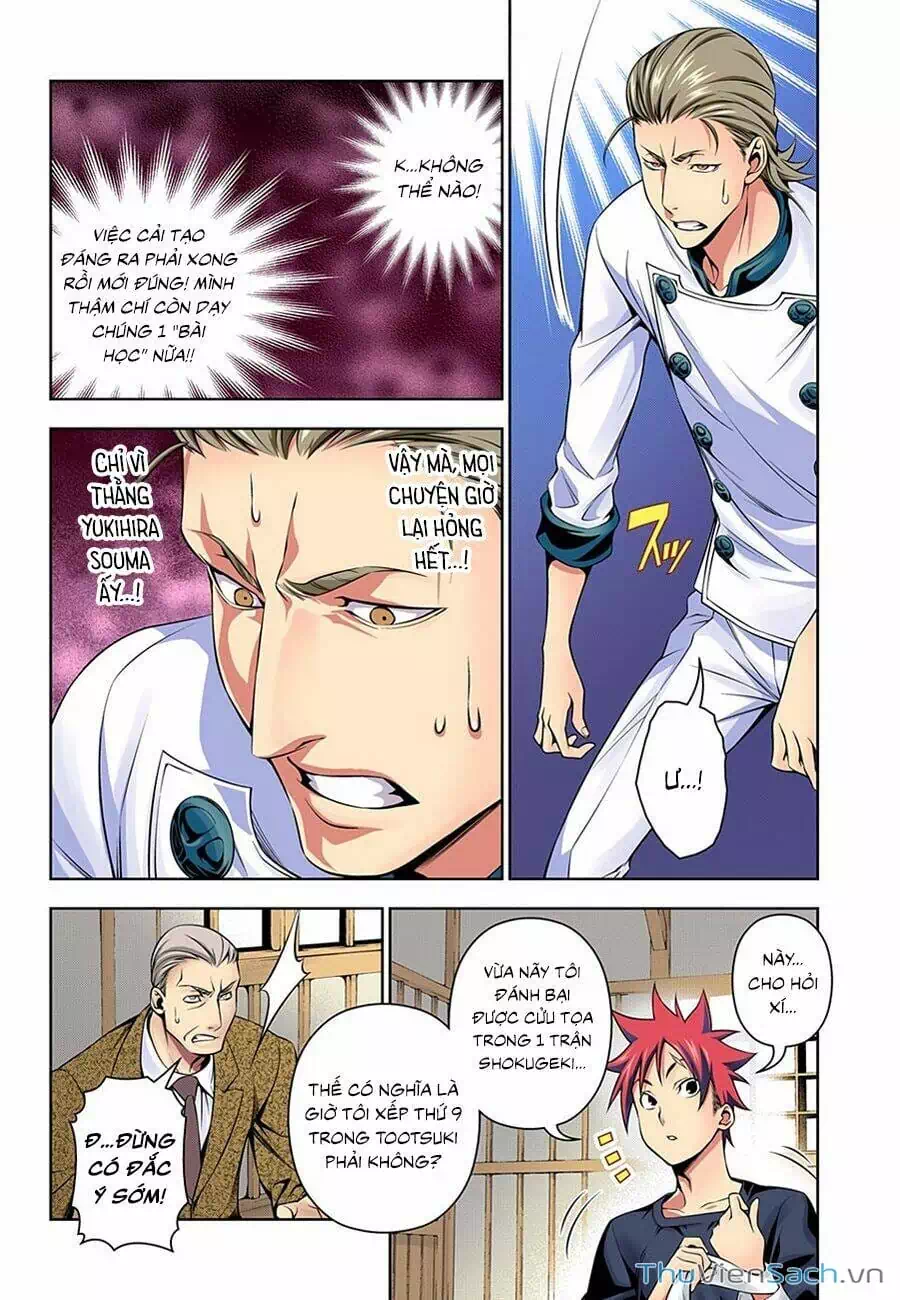 Truyện Tranh Vua Bếp Soma - Cuộc Chiến Ẩm Thực trang 7