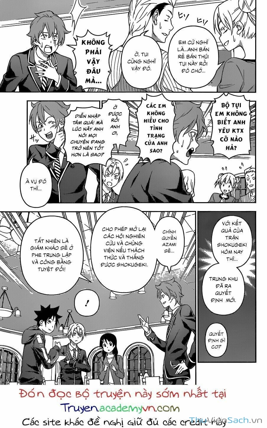 Truyện Tranh Vua Bếp Soma - Cuộc Chiến Ẩm Thực trang 7