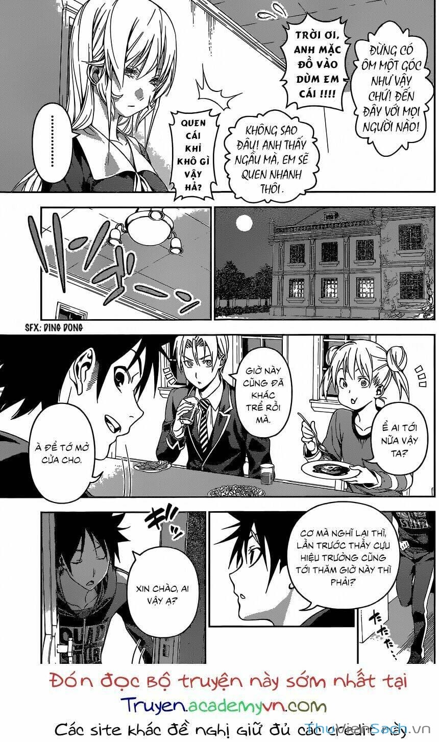 Truyện Tranh Vua Bếp Soma - Cuộc Chiến Ẩm Thực trang 7