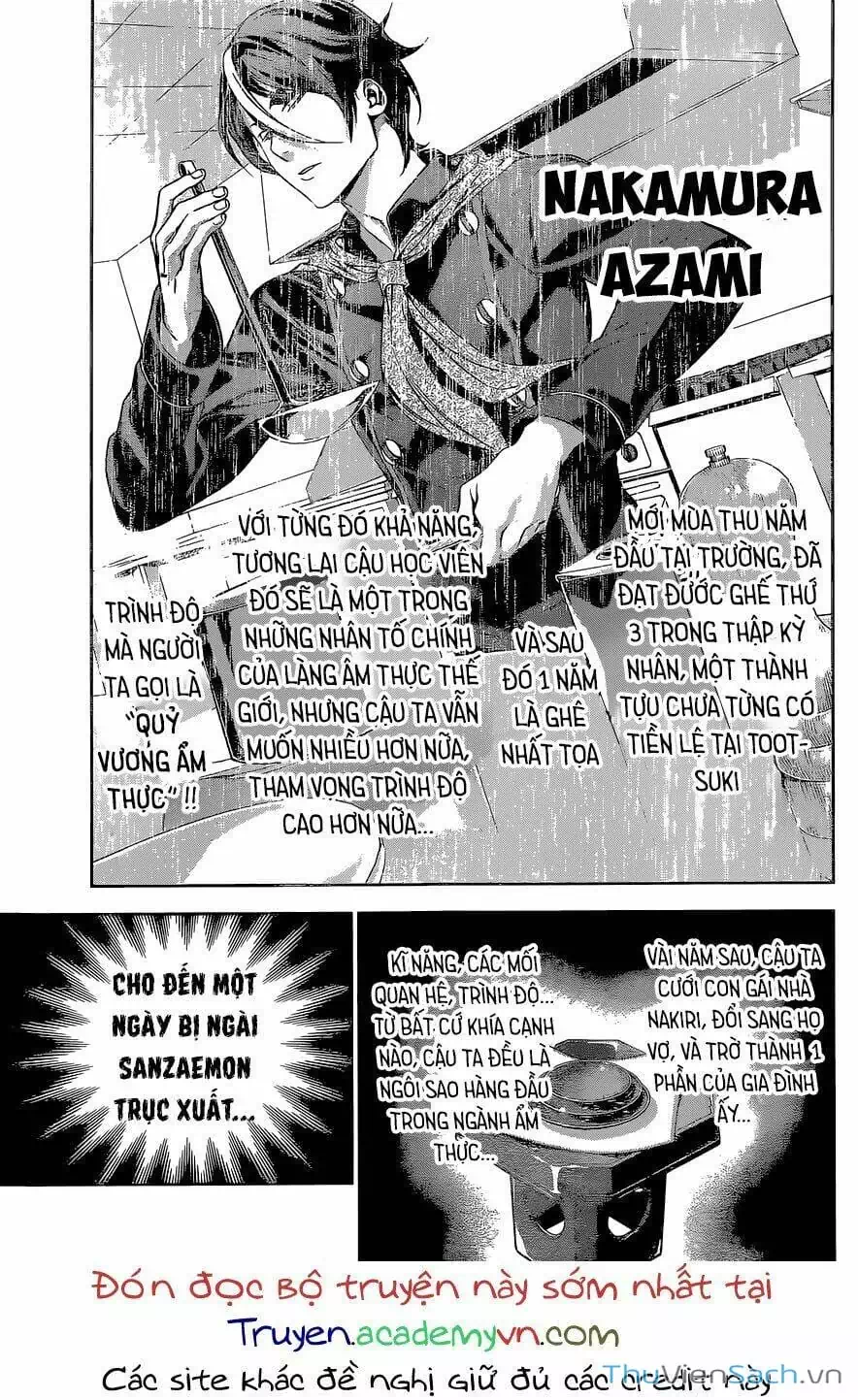 Truyện Tranh Vua Bếp Soma - Cuộc Chiến Ẩm Thực trang 7