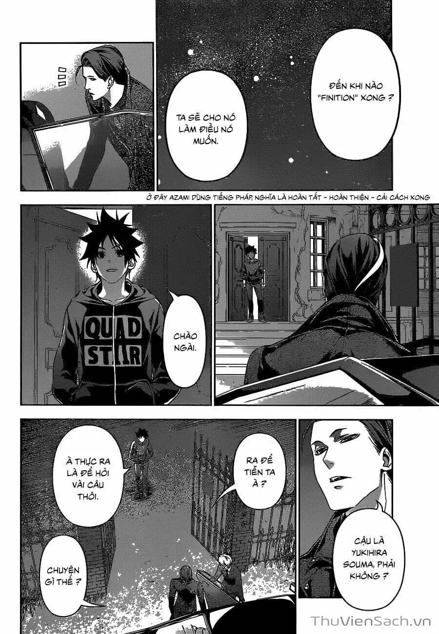 Truyện Tranh Vua Bếp Soma - Cuộc Chiến Ẩm Thực trang 7