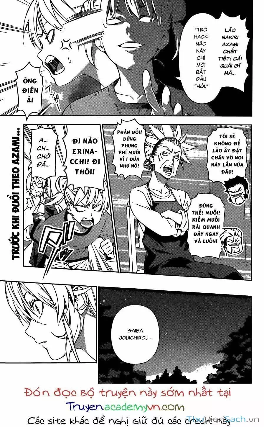 Truyện Tranh Vua Bếp Soma - Cuộc Chiến Ẩm Thực trang 7