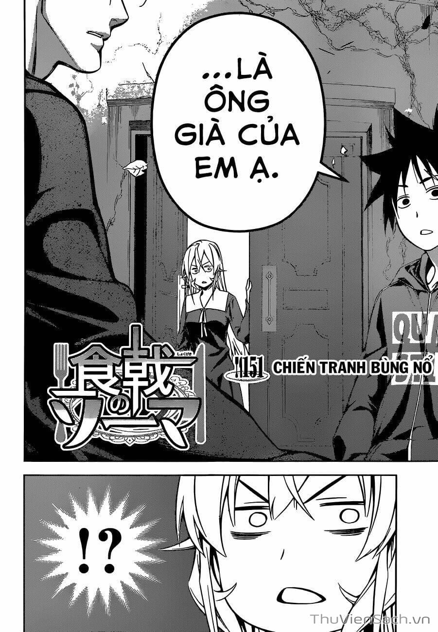 Truyện Tranh Vua Bếp Soma - Cuộc Chiến Ẩm Thực trang 7