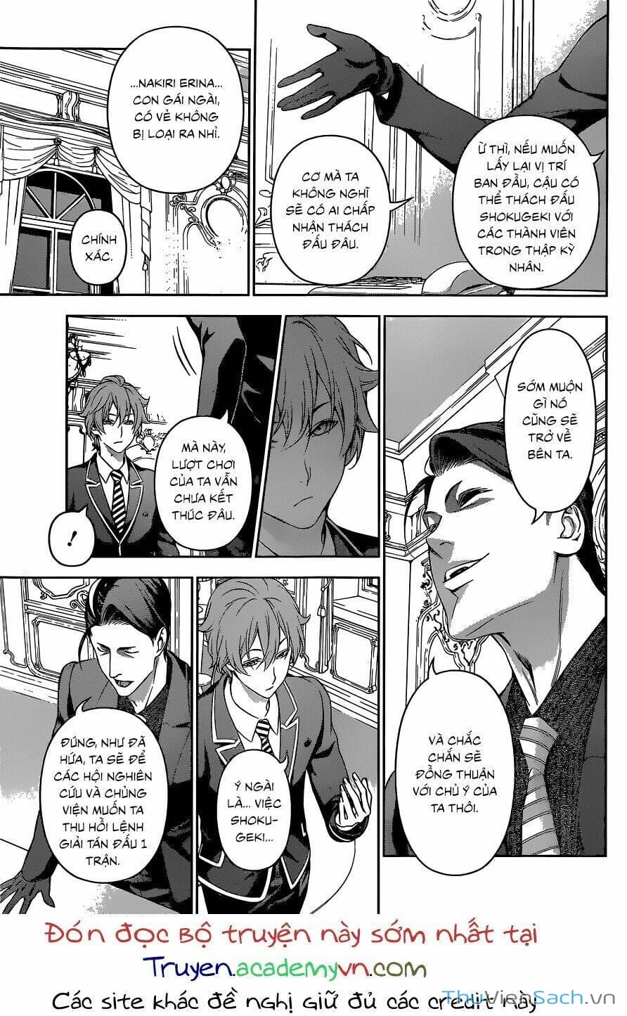 Truyện Tranh Vua Bếp Soma - Cuộc Chiến Ẩm Thực trang 7