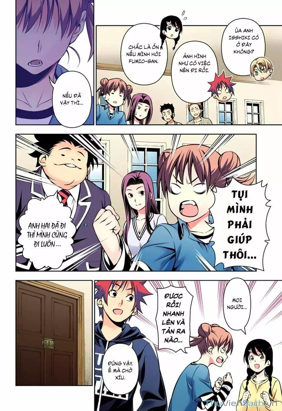 Truyện Tranh Vua Bếp Soma - Cuộc Chiến Ẩm Thực trang 7