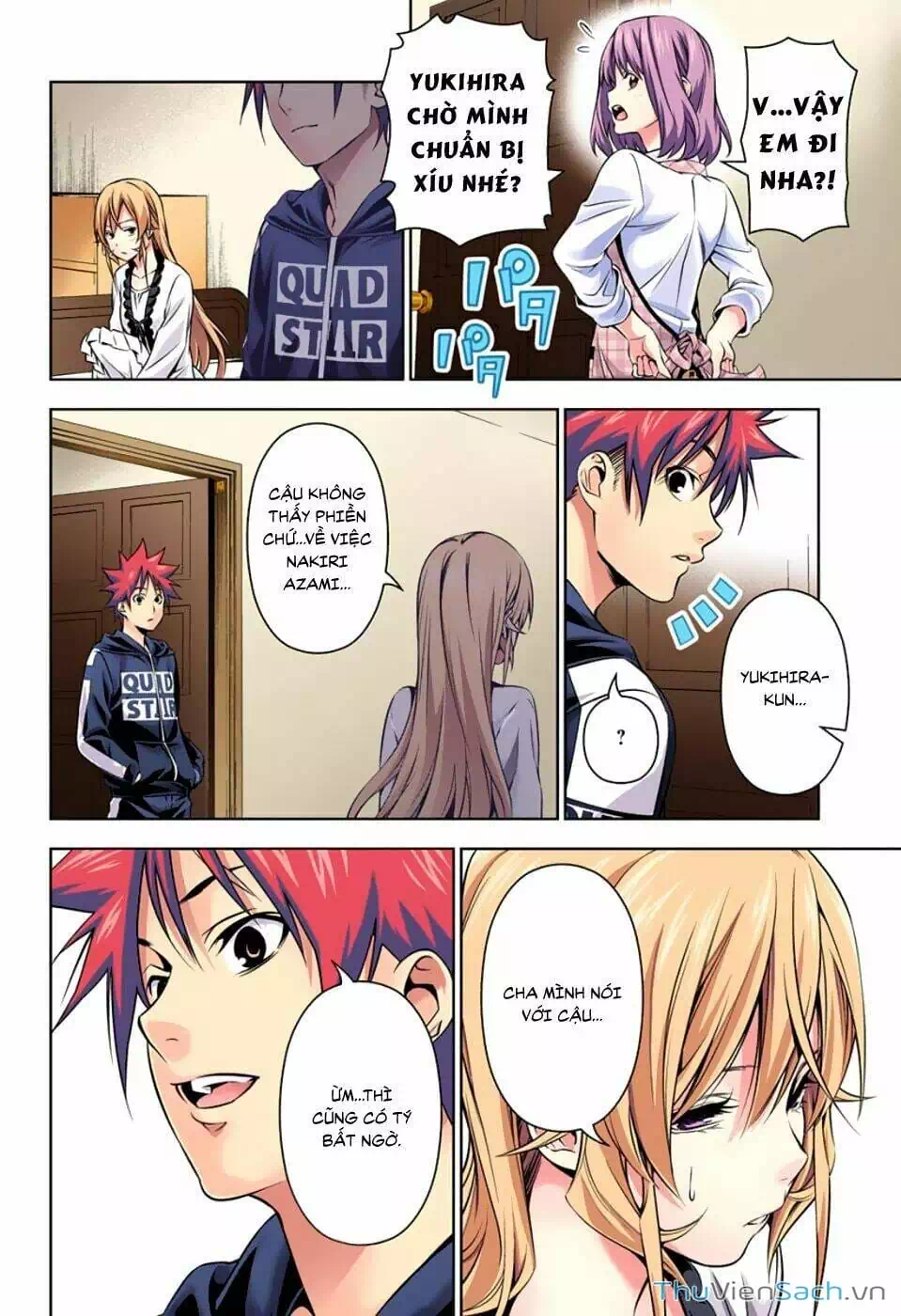 Truyện Tranh Vua Bếp Soma - Cuộc Chiến Ẩm Thực trang 7