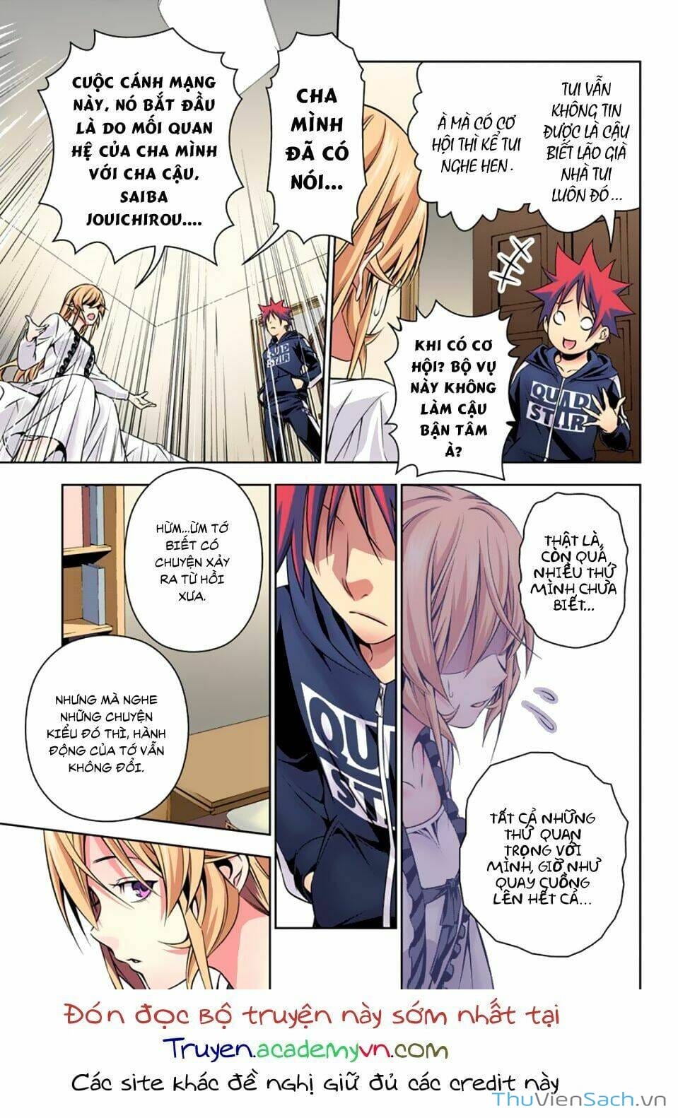 Truyện Tranh Vua Bếp Soma - Cuộc Chiến Ẩm Thực trang 7