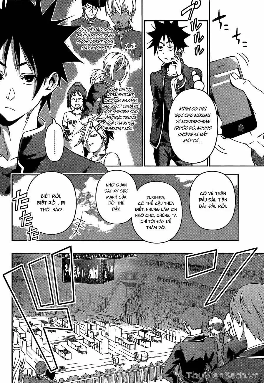 Truyện Tranh Vua Bếp Soma - Cuộc Chiến Ẩm Thực trang 7