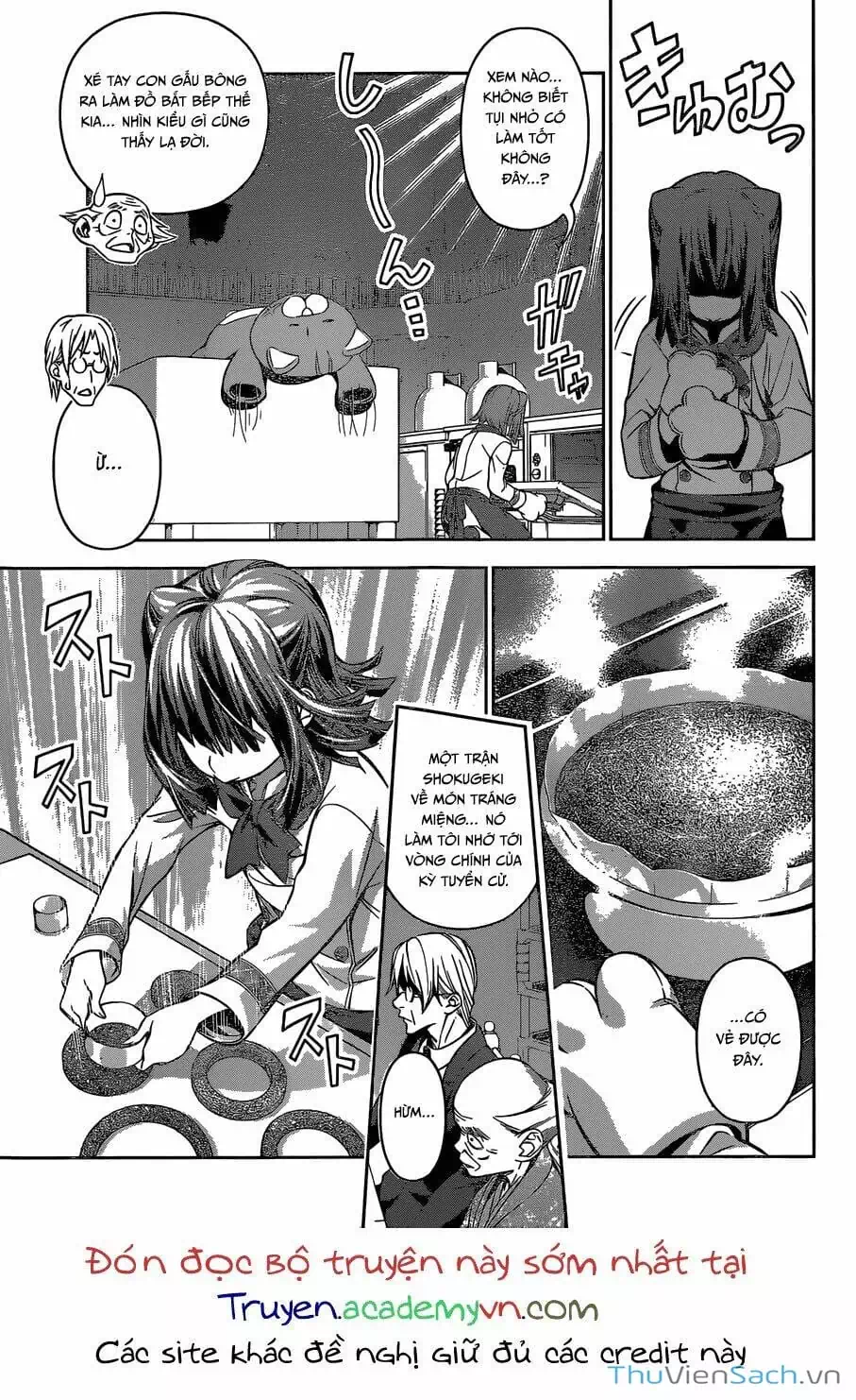 Truyện Tranh Vua Bếp Soma - Cuộc Chiến Ẩm Thực trang 7