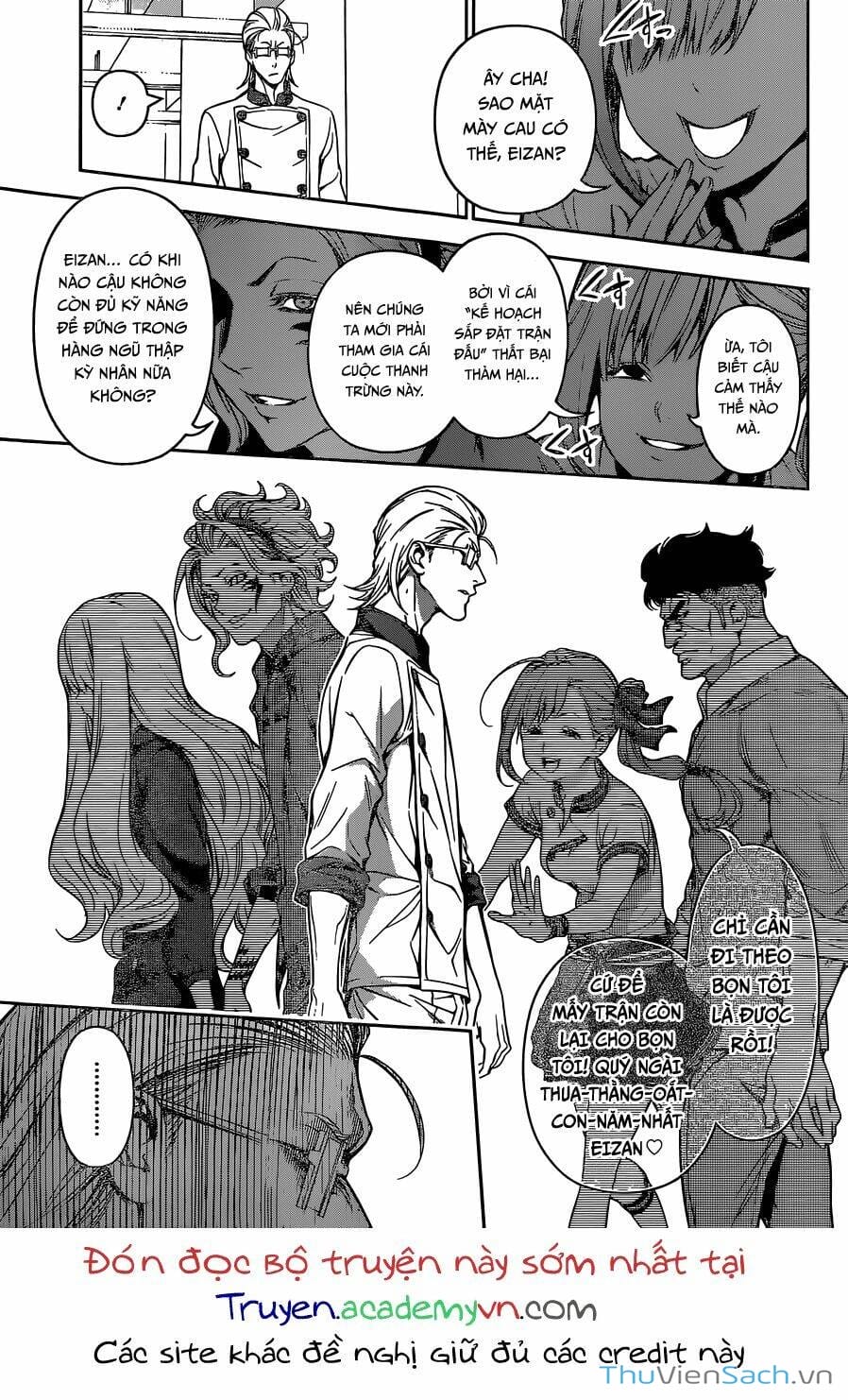 Truyện Tranh Vua Bếp Soma - Cuộc Chiến Ẩm Thực trang 7