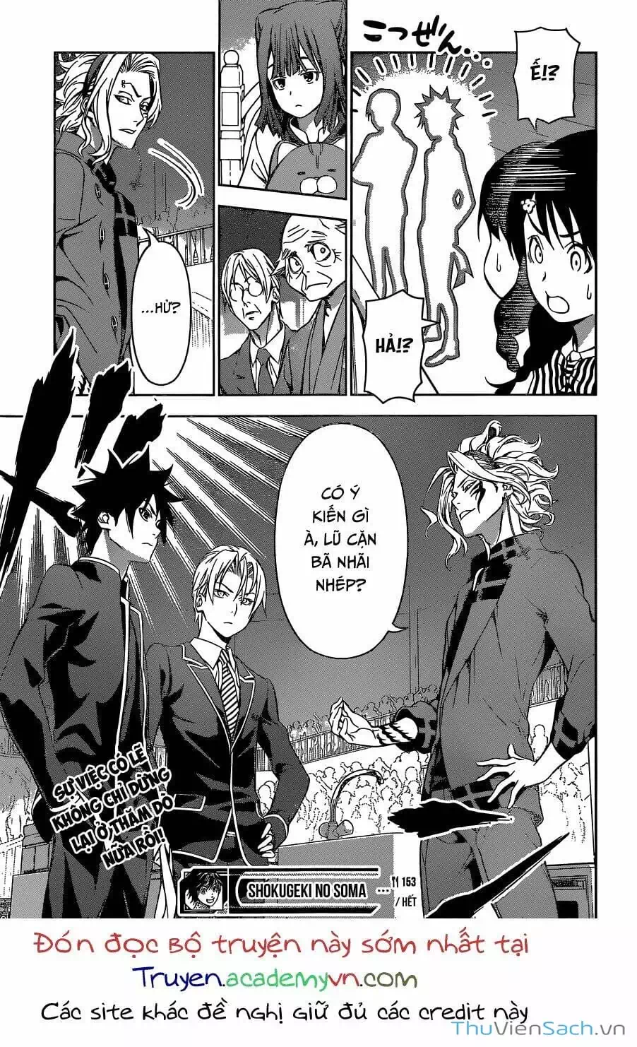 Truyện Tranh Vua Bếp Soma - Cuộc Chiến Ẩm Thực trang 7