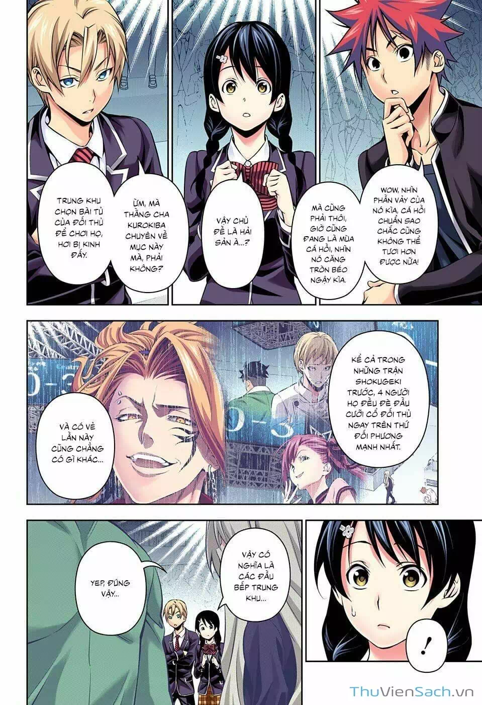 Truyện Tranh Vua Bếp Soma - Cuộc Chiến Ẩm Thực trang 7