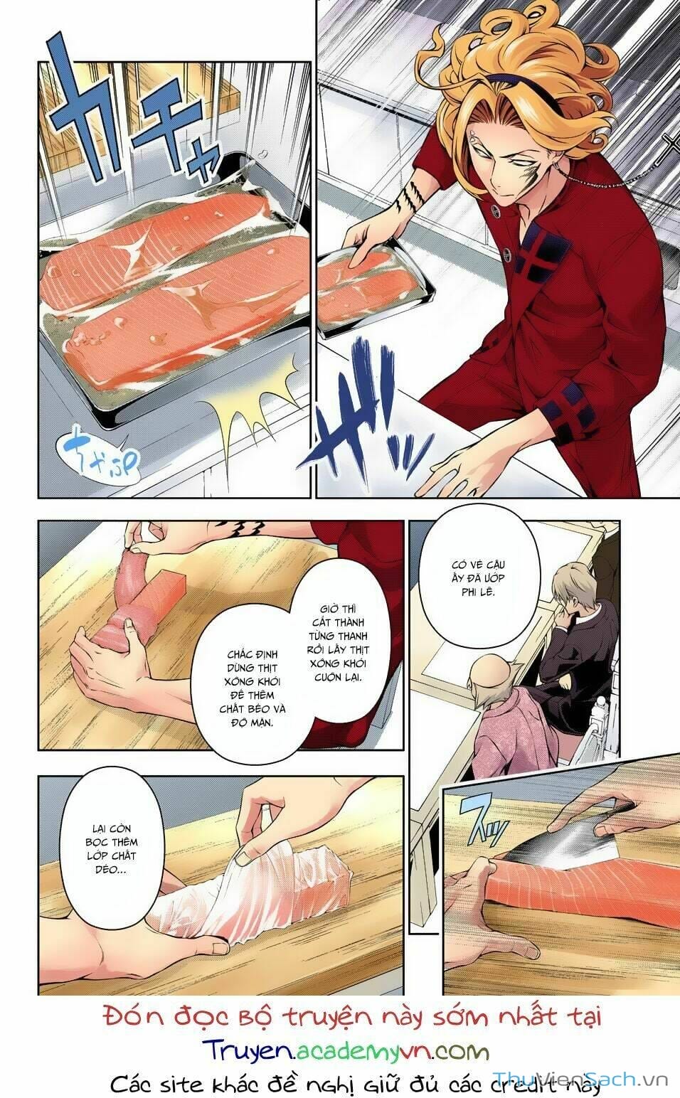 Truyện Tranh Vua Bếp Soma - Cuộc Chiến Ẩm Thực trang 7