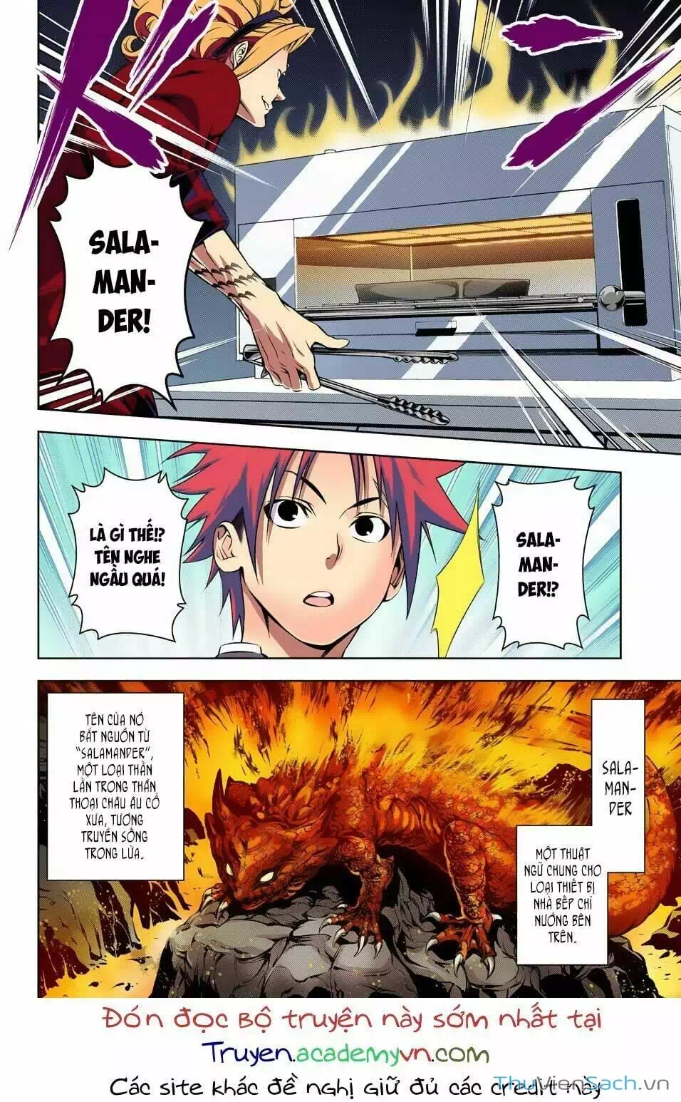 Truyện Tranh Vua Bếp Soma - Cuộc Chiến Ẩm Thực trang 7