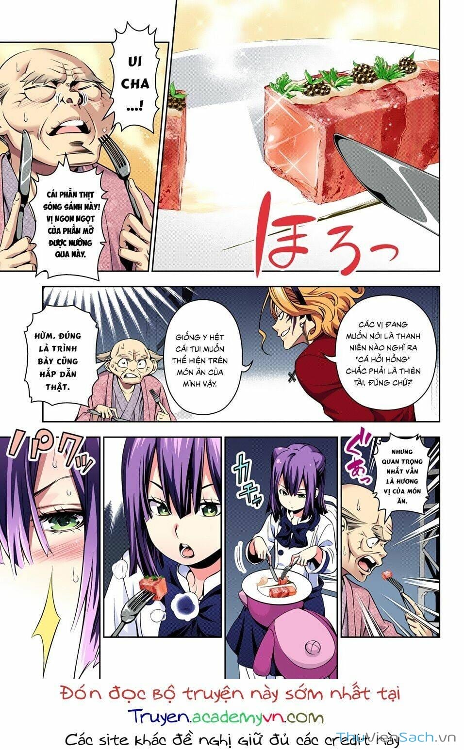 Truyện Tranh Vua Bếp Soma - Cuộc Chiến Ẩm Thực trang 7