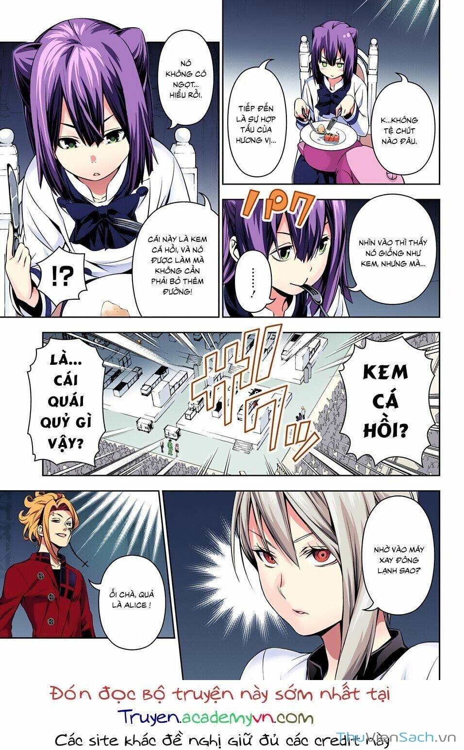 Truyện Tranh Vua Bếp Soma - Cuộc Chiến Ẩm Thực trang 7