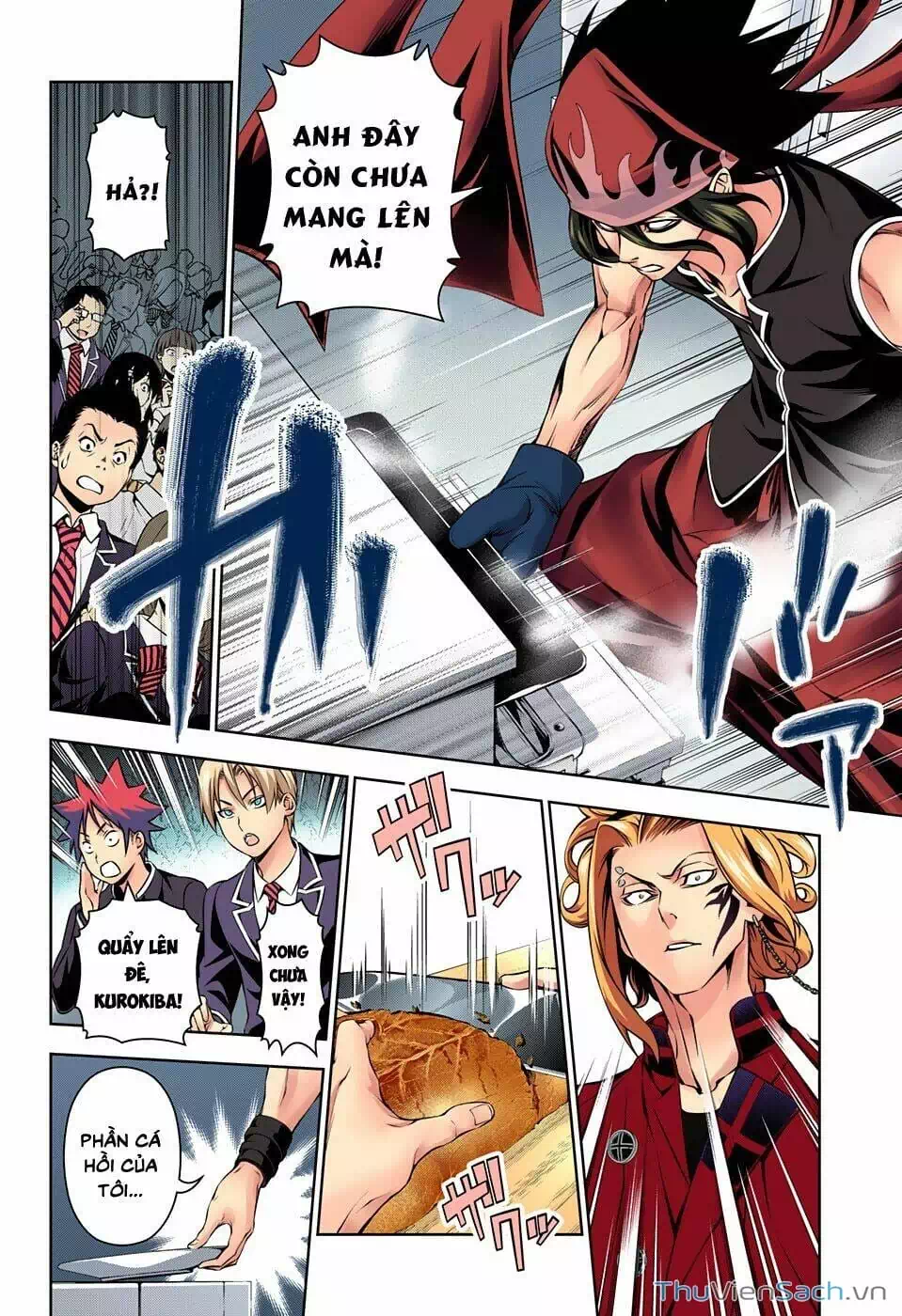 Truyện Tranh Vua Bếp Soma - Cuộc Chiến Ẩm Thực trang 7