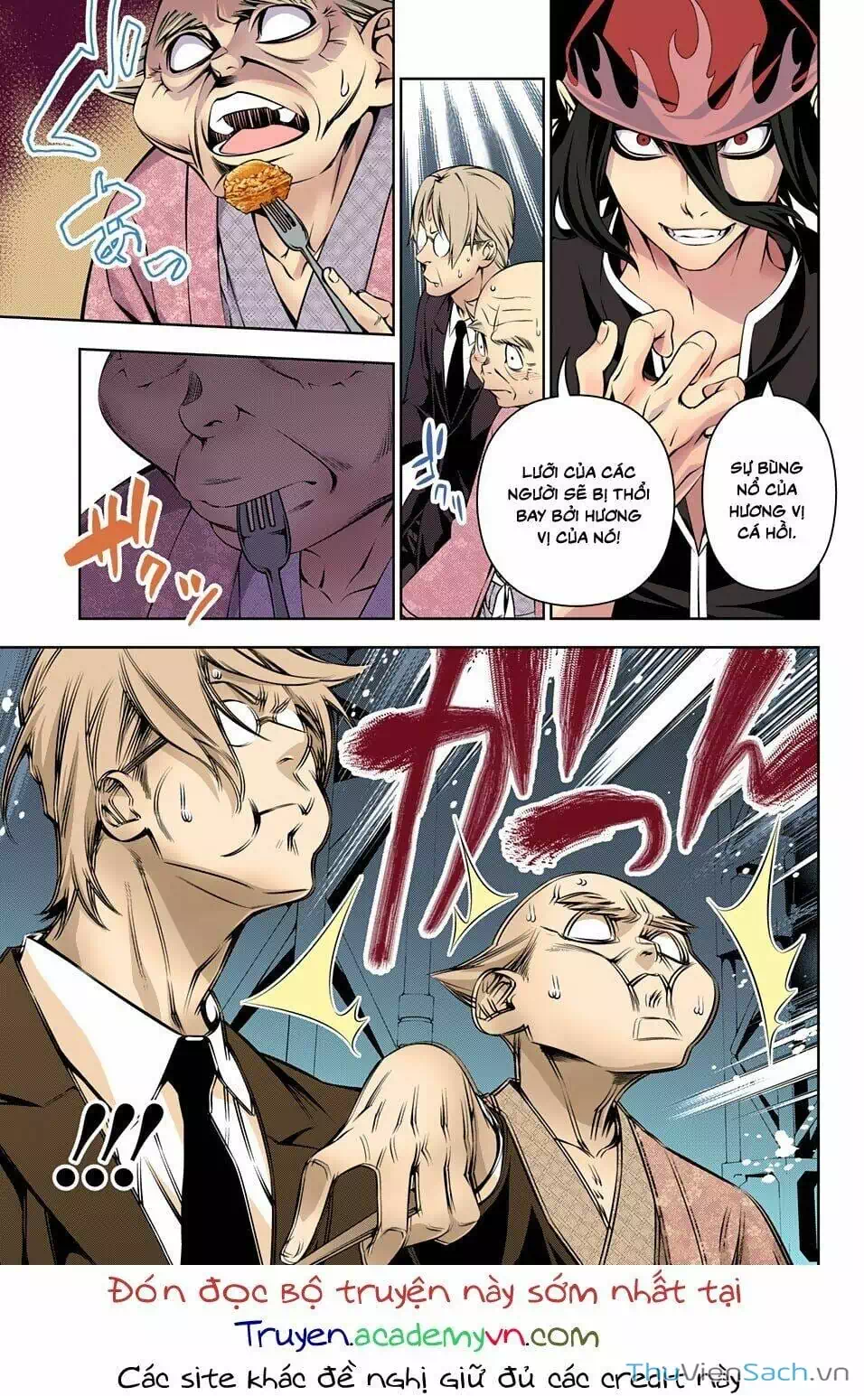 Truyện Tranh Vua Bếp Soma - Cuộc Chiến Ẩm Thực trang 7