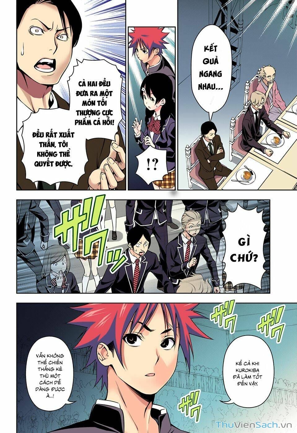 Truyện Tranh Vua Bếp Soma - Cuộc Chiến Ẩm Thực trang 7