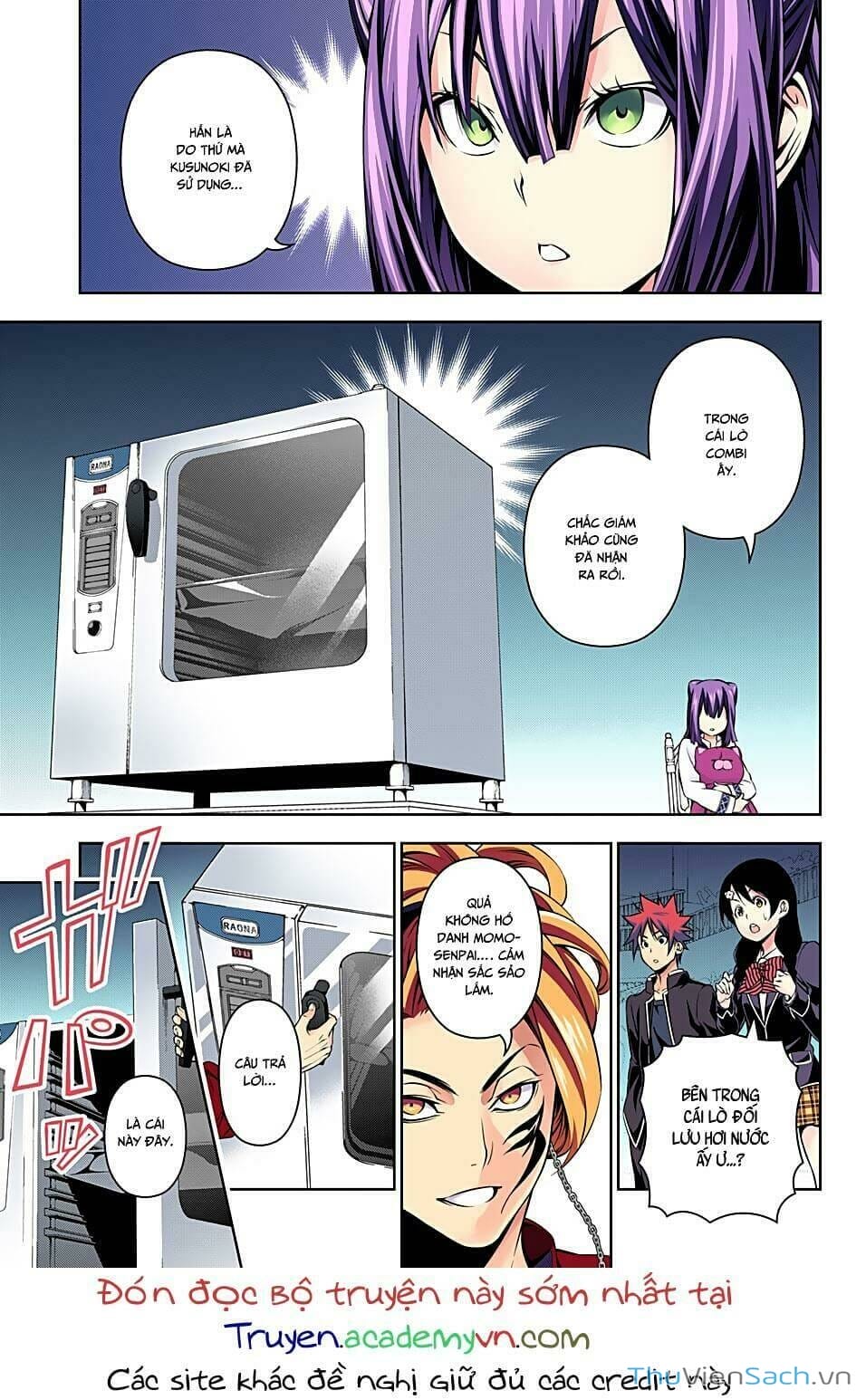 Truyện Tranh Vua Bếp Soma - Cuộc Chiến Ẩm Thực trang 7