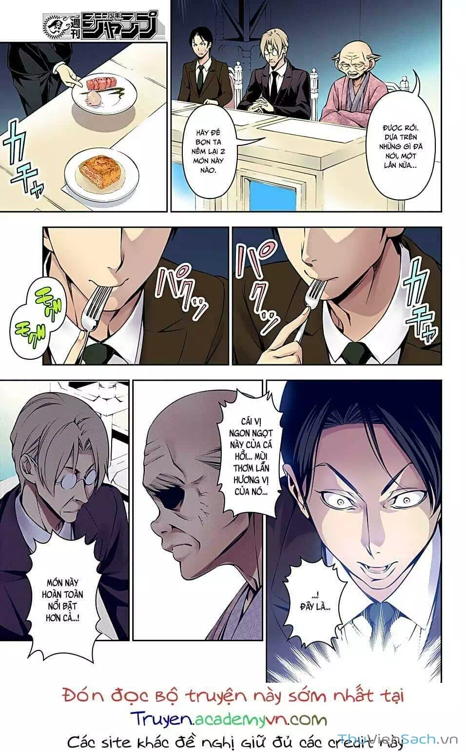 Truyện Tranh Vua Bếp Soma - Cuộc Chiến Ẩm Thực trang 7