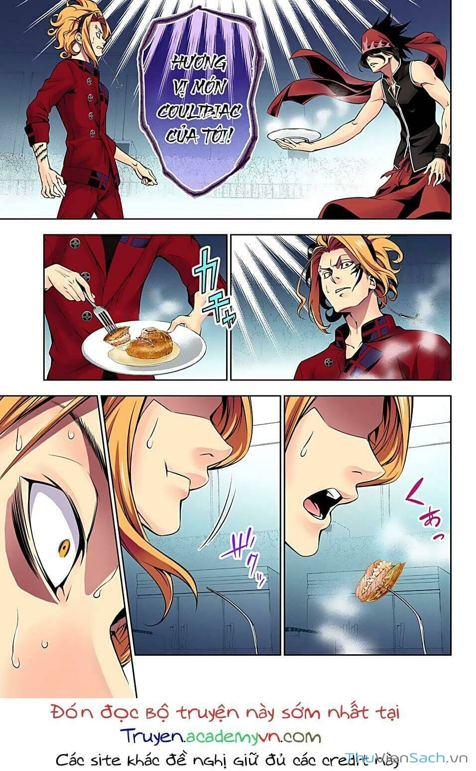 Truyện Tranh Vua Bếp Soma - Cuộc Chiến Ẩm Thực trang 7