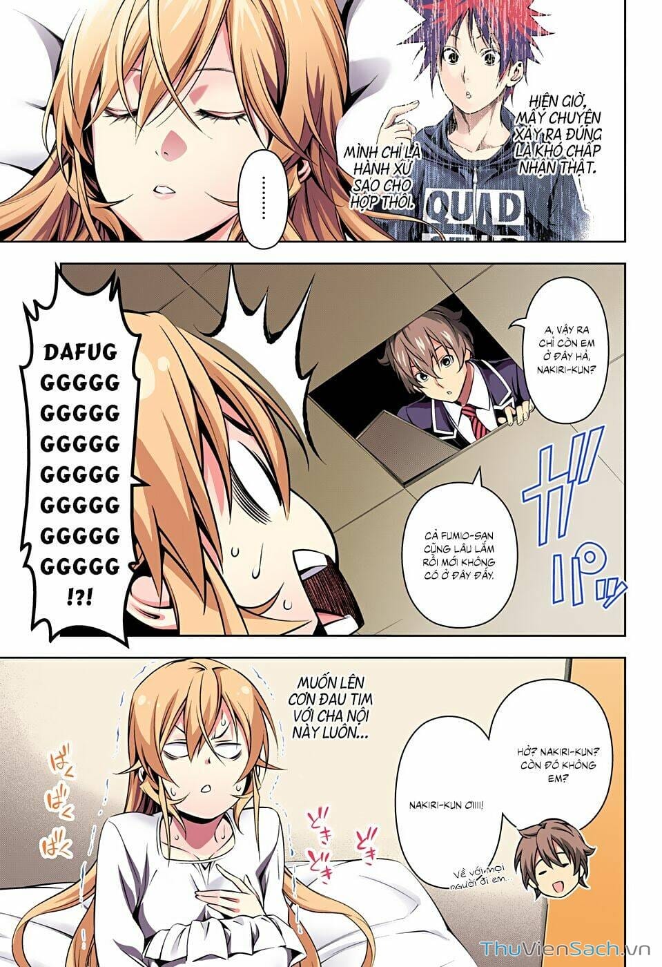 Truyện Tranh Vua Bếp Soma - Cuộc Chiến Ẩm Thực trang 7