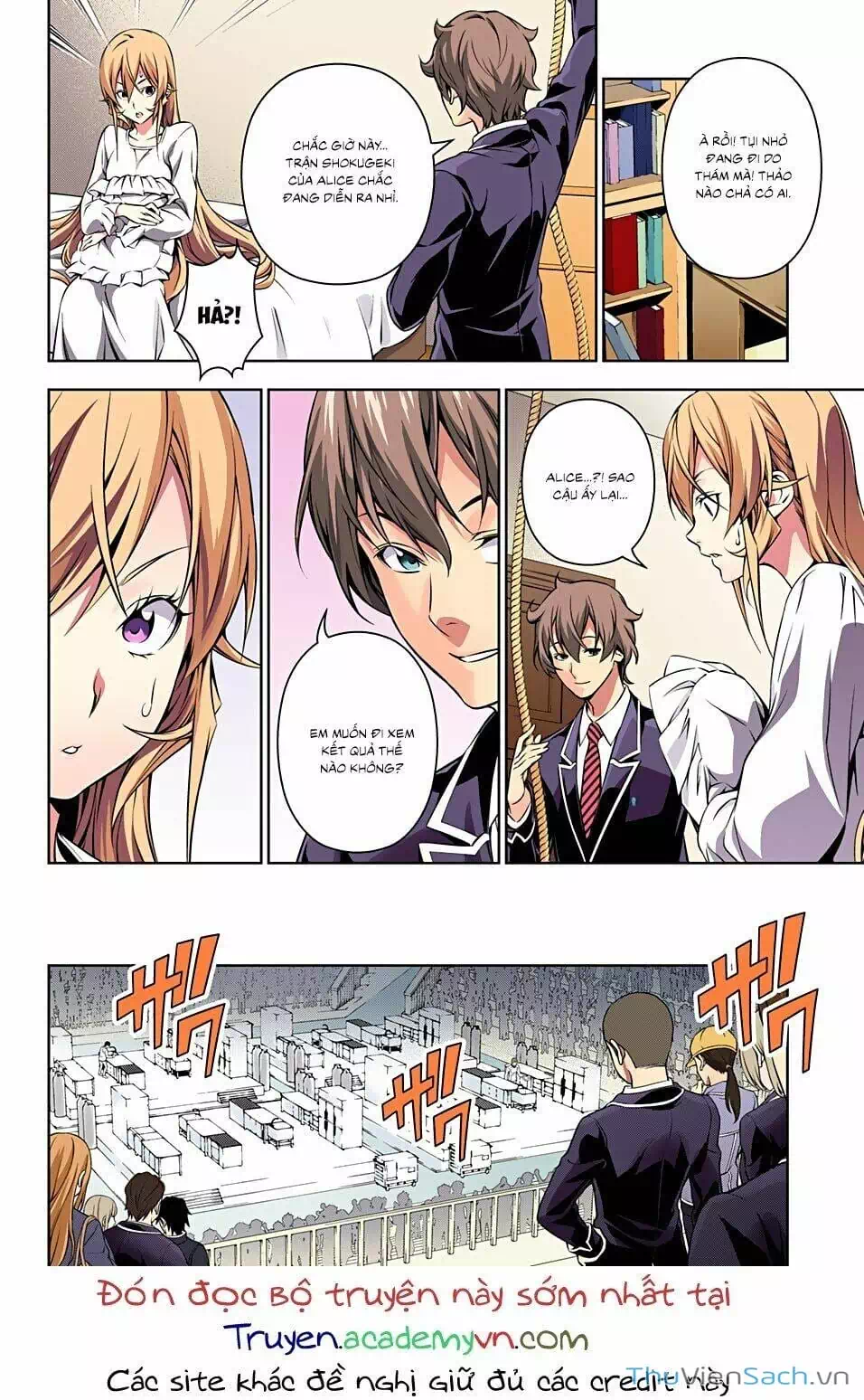 Truyện Tranh Vua Bếp Soma - Cuộc Chiến Ẩm Thực trang 7