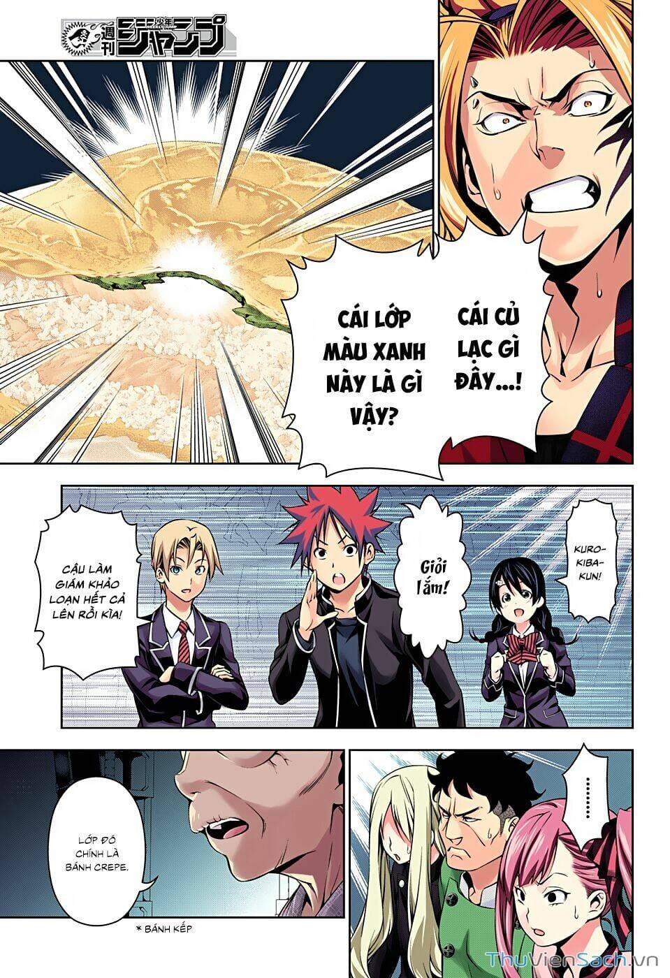 Truyện Tranh Vua Bếp Soma - Cuộc Chiến Ẩm Thực trang 7