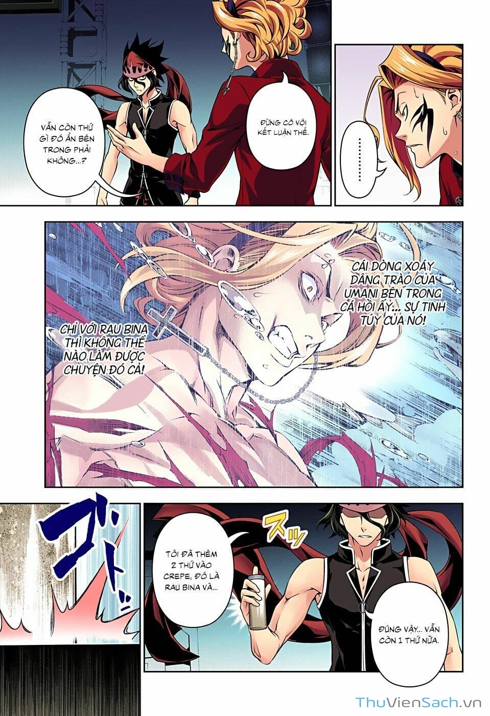 Truyện Tranh Vua Bếp Soma - Cuộc Chiến Ẩm Thực trang 7