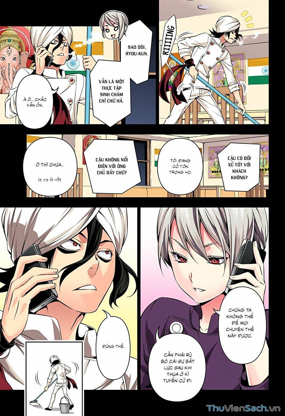 Truyện Tranh Vua Bếp Soma - Cuộc Chiến Ẩm Thực trang 7